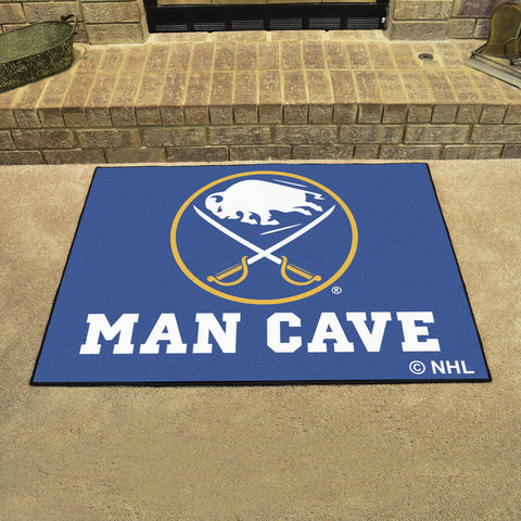 Buffalo Sabres Man Cave All Star 33.75"x42.5" 