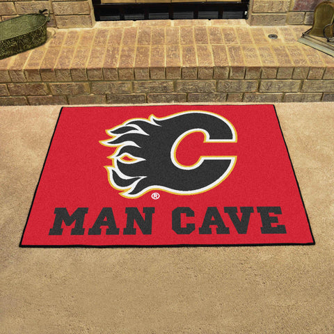 Calgary Flames Man Cave All Star 33.75"x42.5" 