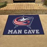 Columbus Blue Jackets Man Cave All Star 33.75"x42.5" 