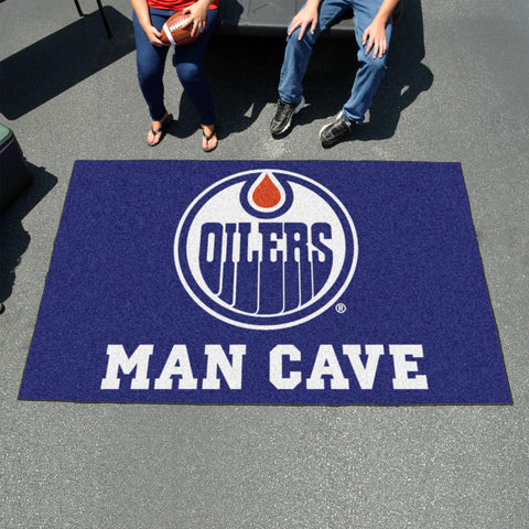 Edmonton Oilers Man Cave UltiMat 59.5"x94.5" 