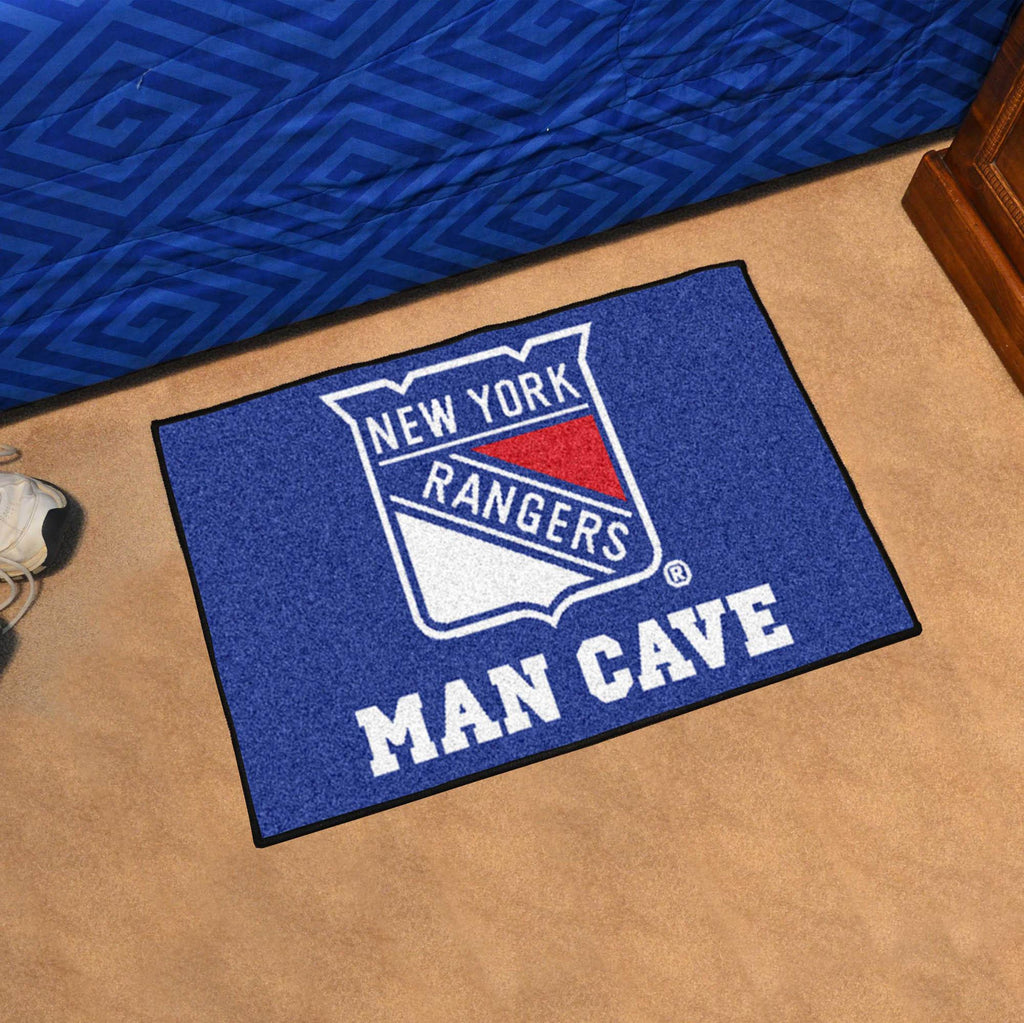 New York Rangers Man Cave Starter 19"x30" 