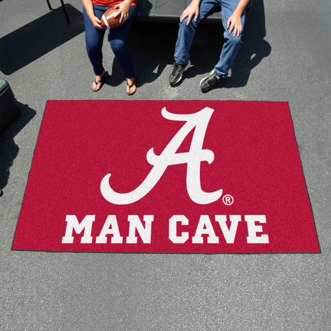 Alabama Crimson Tide Man Cave UltiMat 59.5"x94.5" 