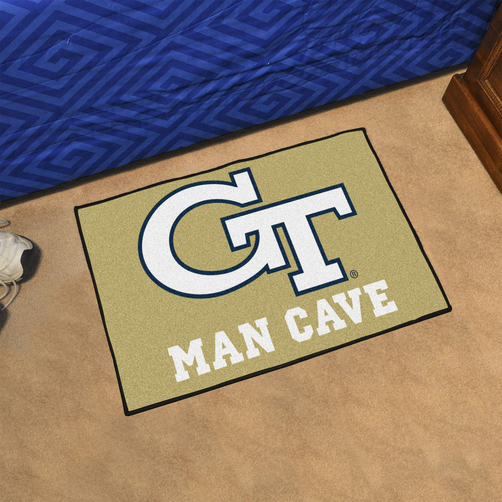 Georgia Tech Yellow Jackets Man Cave Starter 19"x30"