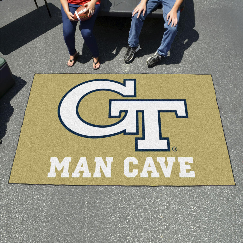 Georgia Tech Yellow Jackets Man Cave UltiMat 59.5"x94.5" 