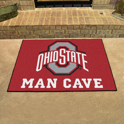 Ohio State Buckeyes Man Cave All Star 33.75"x42.5" 