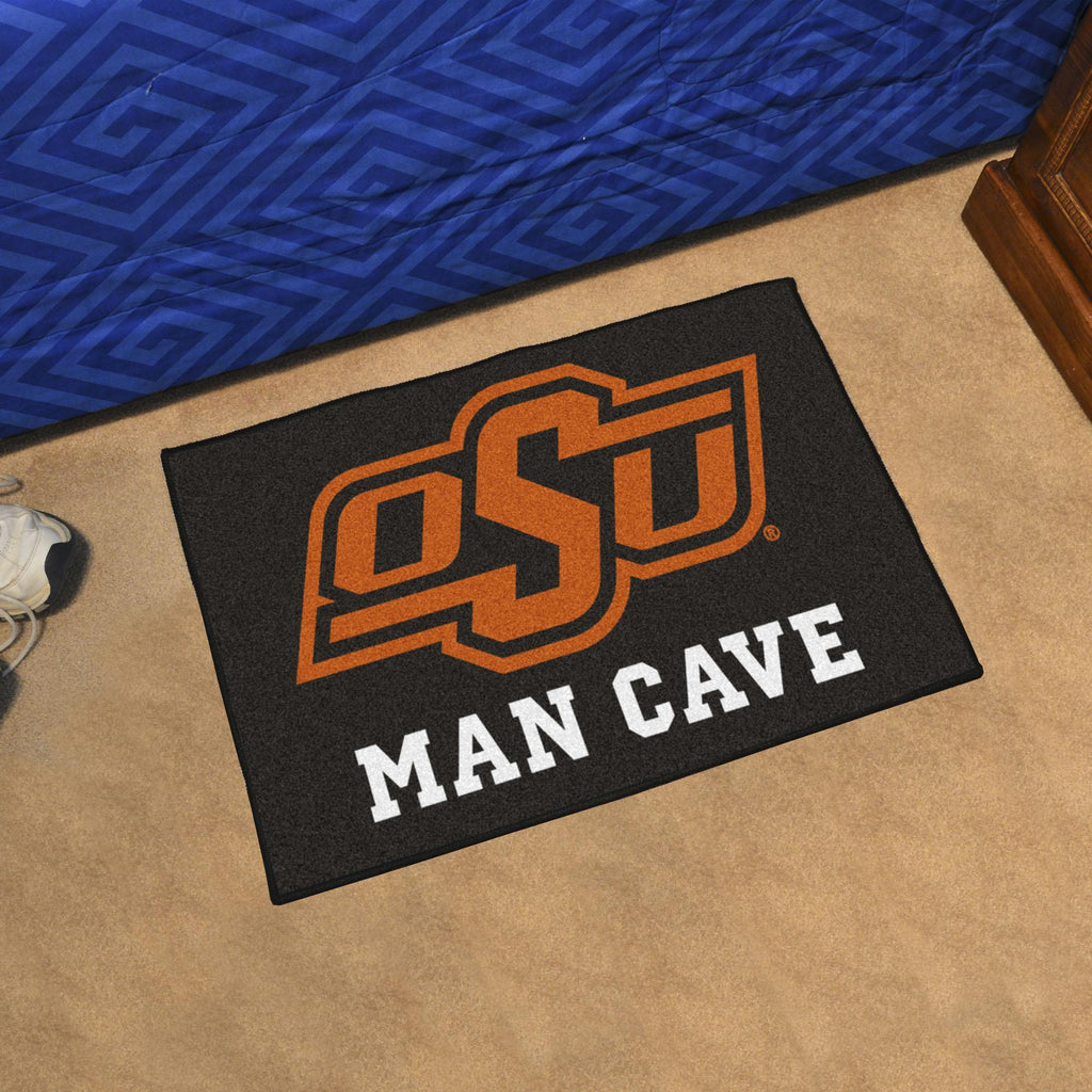 Oklahoma State Cowboys Man Cave Starter 19"x30" 