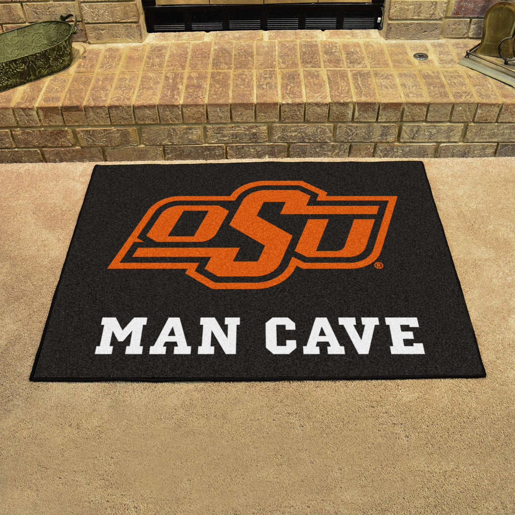 Oklahoma State Cowboys Man Cave All Star 33.75"x42.5" 