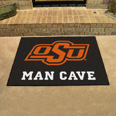 Oklahoma State Cowboys Man Cave All Star 33.75"x42.5" 