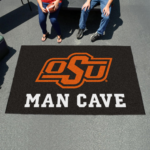 Oklahoma State Cowboys Man Cave UltiMat 59.5"x94.5" 