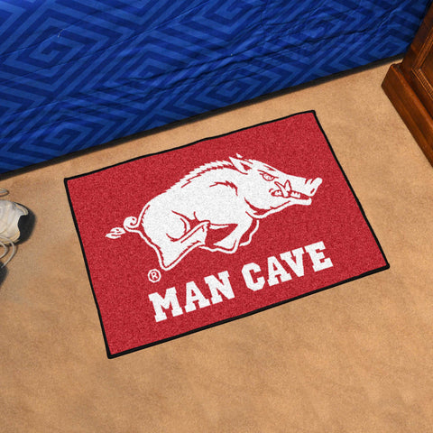 Arkansas Man Cave Starter Rug 19"x30"