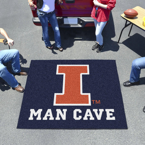 Illinois Fighting Illini Man Cave Tailgater 59.5"x71" 