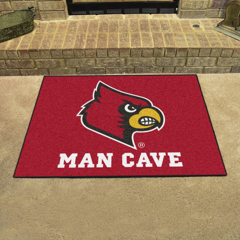 Louisville Cardinals Man Cave All Star 33.75"x42.5" 