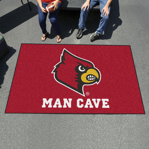 Louisville Cardinals Man Cave UltiMat 59.5"x94.5" 