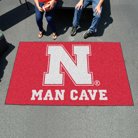 Nebraska Cornhuskers Man Cave UltiMat 59.5"x94.5" 