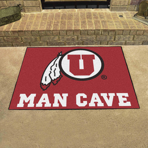 Utah Utes Man Cave All Star 33.75"x42.5" 