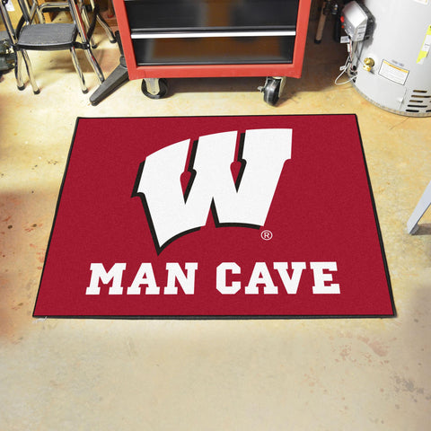 Wisconsin Badgers Man Cave All Star 33.75"x42.5" 