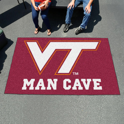 Virginia Tech Hokies Man Cave UltiMat 59.5"x94.5" 