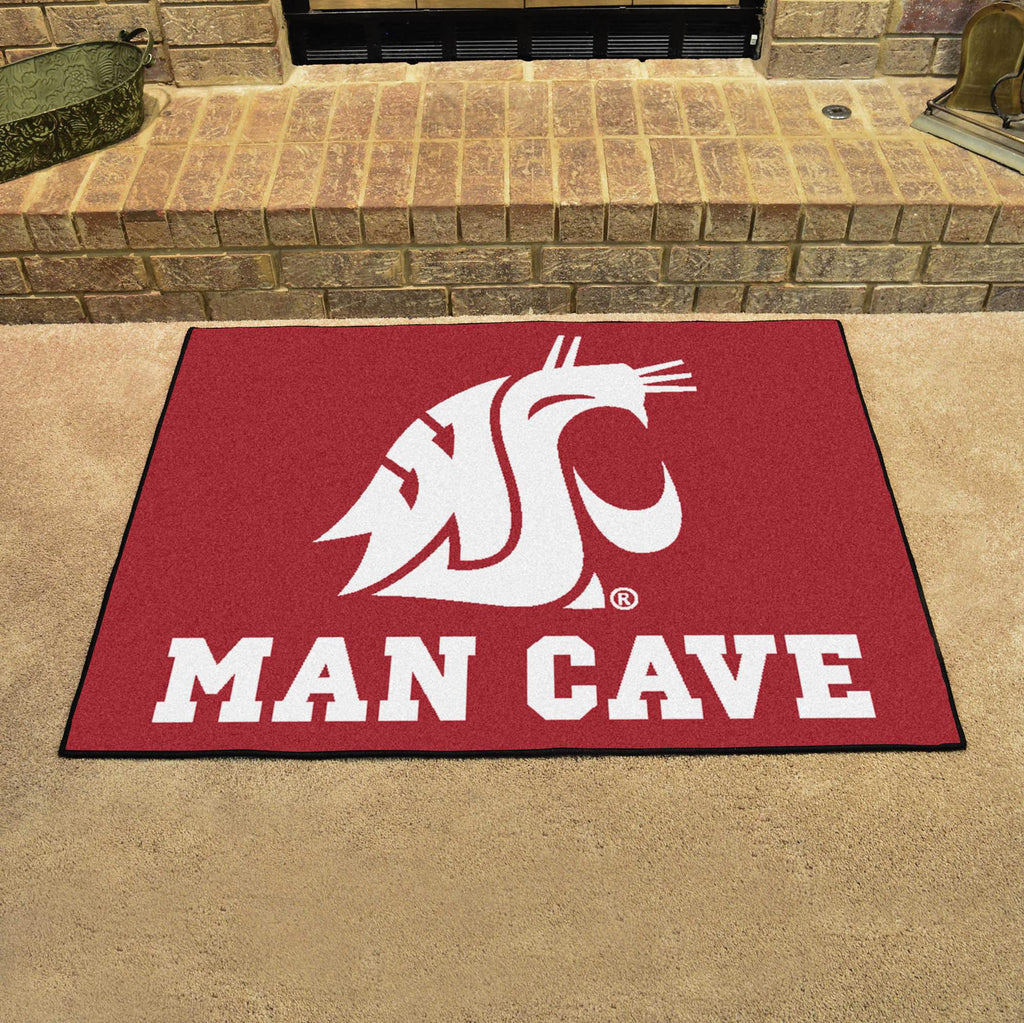 Washington State Cougars Man Cave All Star 33.75"x42.5" 