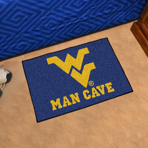 West Virginia Mountaineers Man Cave Starter 19"x30" 