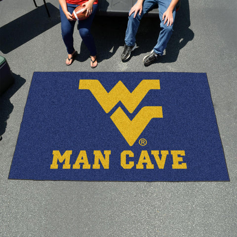West Virginia Mountaineers Man Cave UltiMat 59.5"x94.5" 