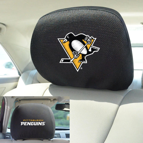 Pittsburgh Penguins Head Rest Cover 10"x13" 