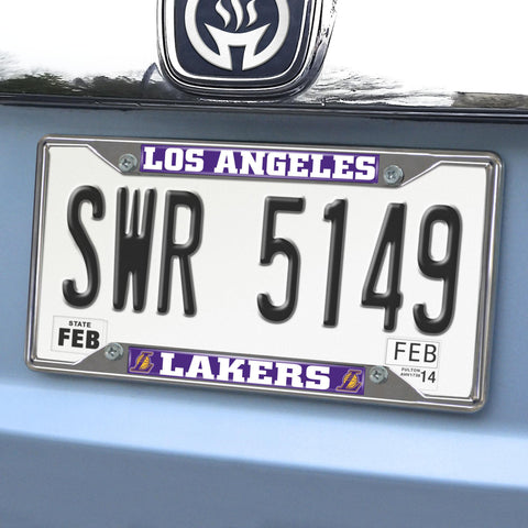 Los Angeles Lakers License Plate Frame 6.25"x12.25" 