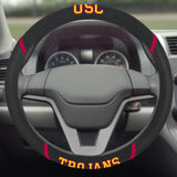 USC Trojans Steering Wheel Cover 15"x15" 