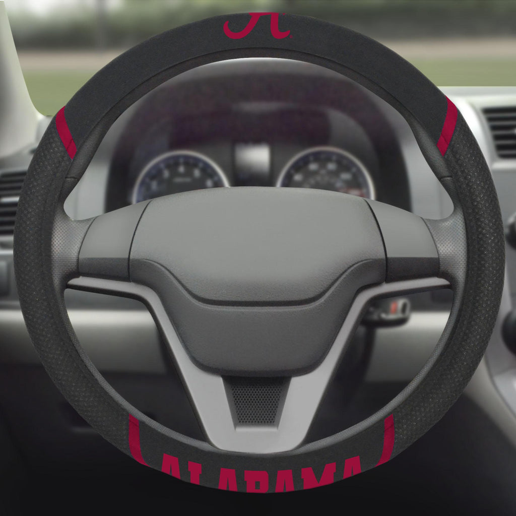 Alabama Crimson Tide Steering Wheel Cover 15"x15" 