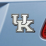 Kentucky Wildcats Chrome Emblem 2"x3.2" 