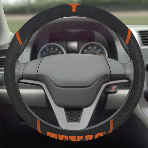 Texas Longhorns Steering Wheel Cover 15"x15" 