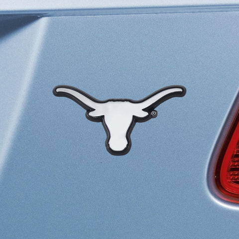 Texas Longhorns Chrome Emblem 1.6"x3.2" 