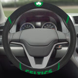 Boston Celtics Steering Wheel Cover 15"x15" 