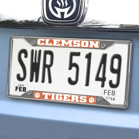 Clemson Tigers License Plate Frame 6.25"x12.25" 