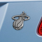 Miami Heat Chrome Emblem 3.2"x3" 