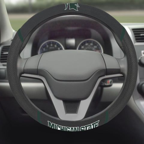 Michigan State Spartans Steering Wheel Cover 15"x15" 