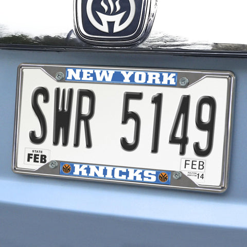 New York Knicks License Plate Frame 6.25"x12.25" 