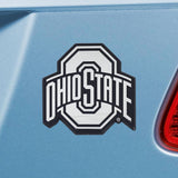 Ohio State Buckeyes Chrome Emblem 3"x3.2" 
