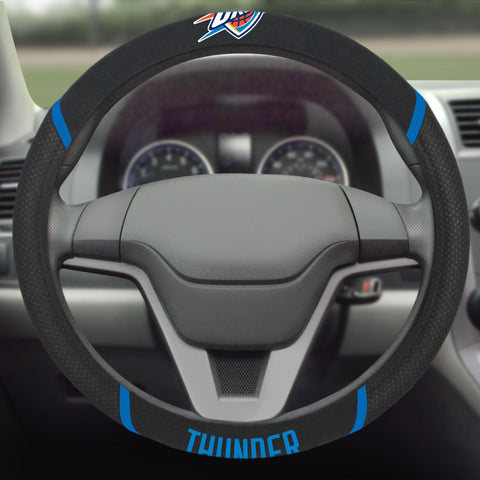 Oklahoma City Thunder Steering Wheel Cover 15"x15" 