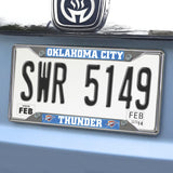 Oklahoma City Thunder License Plate Frame 6.25"x12.25" 