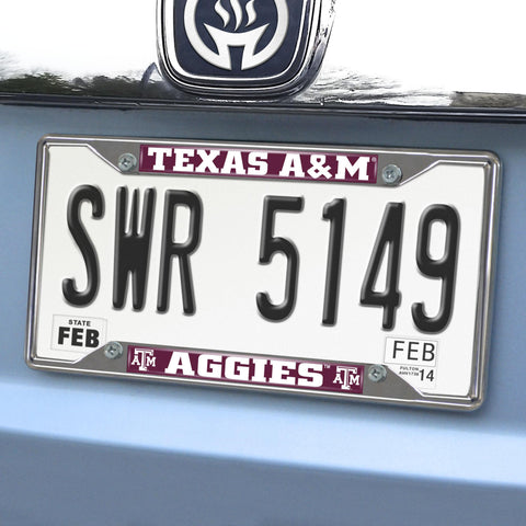 Texas A&M Aggies License Plate Frame 6.25"x12.25" 