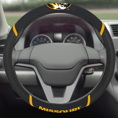 Missouri Tigers Steering Wheel Cover 15"x15" 