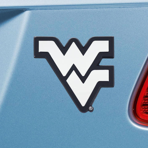 West Virginia Mountaineers Chrome Emblem 3"x3.2" 