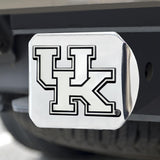 Kentucky Wildcats Hitch Cover Chrome on Chrome 3.4"x4" 