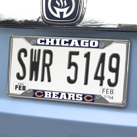 Chicago Bears License Plate Frame 6.25"x12.25" 