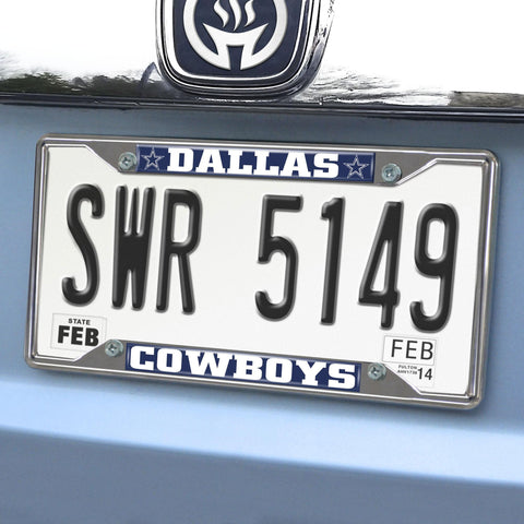 Dallas Cowboys License Plate Frame 6.25"x12.25" 
