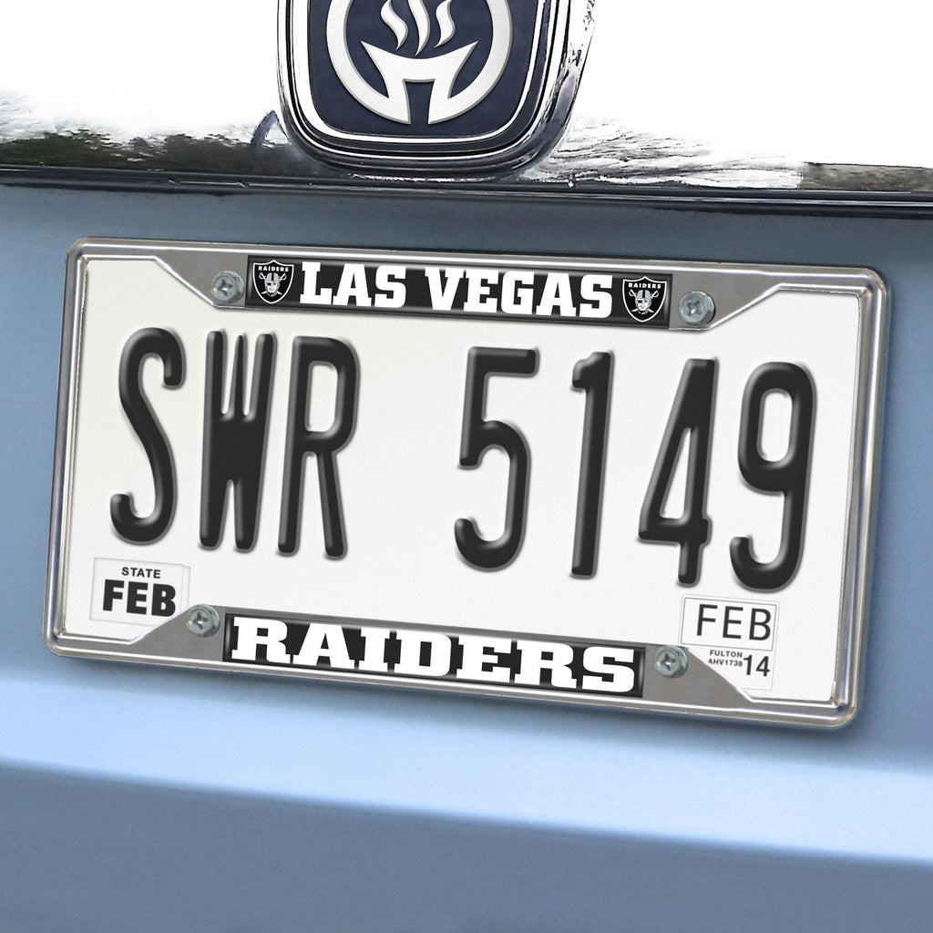 Las Vegas Raiders License Plate Frame 6.25"x12.25" 