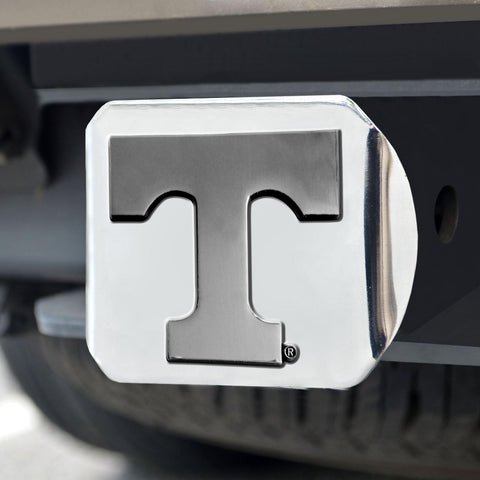 Tennessee Volunteers Hitch Cover Chrome on Chrome 3.4"x4" 