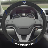 New England Patriots Steering Wheel Cover 15"x15" 