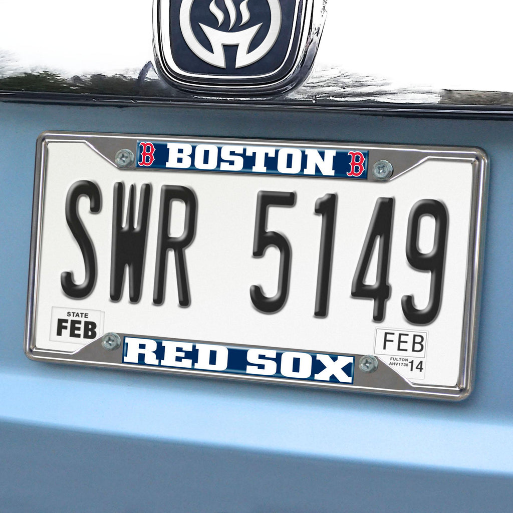 Boston Red Sox License Plate Frame 6.25"x12.25" 