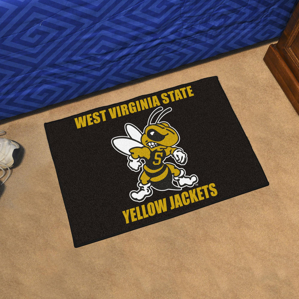 West Virginia State Yellow Jackets Starter Mat 19"x30" 